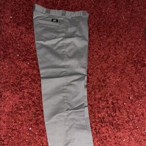Men's Gray Pants Dickys 30x32 NEW
